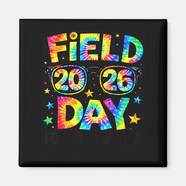 Íman Dia de Campo 2026 4ª Série Tie Dye Professores Cri (Frente)