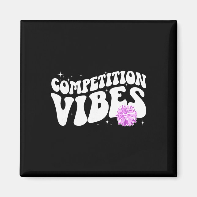 Íman Dia de Competição de Animação Vibes Dia de Comp de (Frente)
