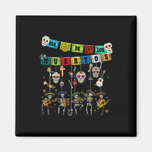 Íman Dia De Los Muertos Dia Dos Mortos Crânio Engraçado
