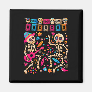 Íman Dia De Los Muertos Do Esqueleto Mexicano Morto