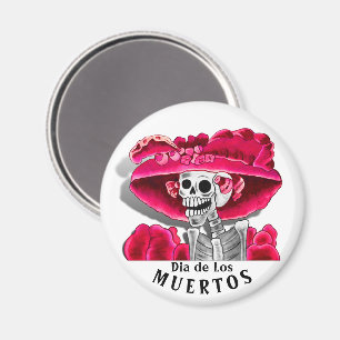 Íman Dia De Los Muertos (La Catrina)