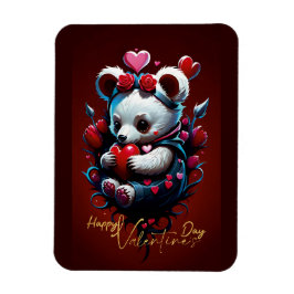 Íman Dia de os namorados com Urso Rico