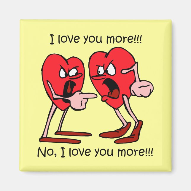 Íman Dia de os namorados engraçado (Frente)