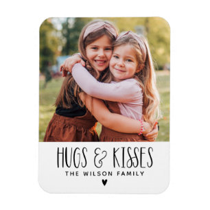 Íman Dia de os namorados Hugs Kisses Foto