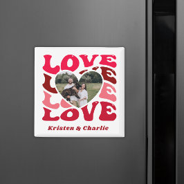 Íman Dia de os namorados Love Personalizado Nomes de Fo