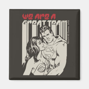 Íman Dia de os namorados Superman  Somos Uma Equipe Exc
