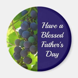 Íman Dia de os pais Abençoado, Cluster Roxo Azul