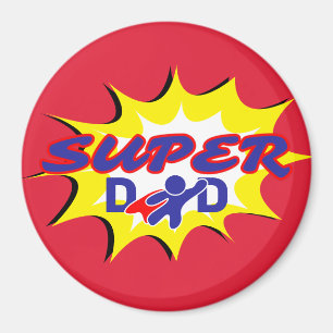 Íman Dia de os pais de super-heróis