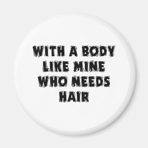 Íman Dia de os pais Engraçado - Homem Balvo