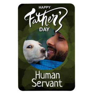 Íman Dia de os pais Feliz Servidor Humano Verde Persona
