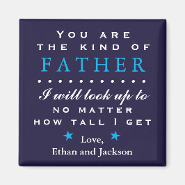 Íman Dia de os pais Sentimental ou Aniversário