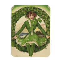 Dia de Patrick, Wreath com o lago irlandês