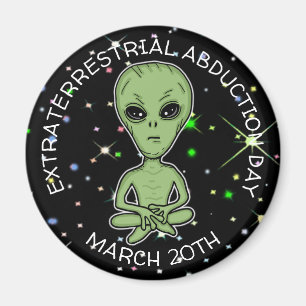 Íman Dia de Rapto Extraterrestre é 20 de março