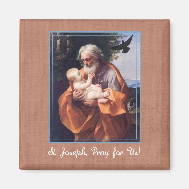 Íman Dia de São José com o Menino Jesus (Frente)