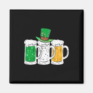 Íman Dia de São Patrício Cerveja Irlandesa Bandeira da