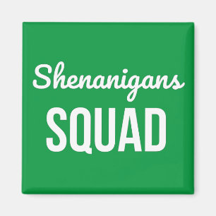 Íman Dia de São Patrício de Esquadrão Shenanigans