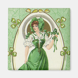 Íman Dia de São Patrício Vintage, Minha Linda Irlandesa