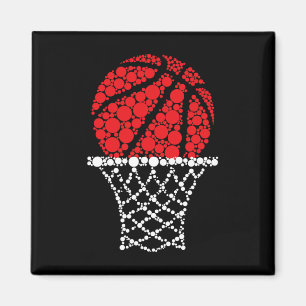 Íman Dia De Um Ponto De Basquete Feliz Para Crianças Mu