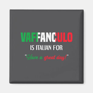 Íman Dia de Vaffanculo Dizerem Têm Italiano