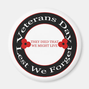 Íman Dia de veteranos - ímã
