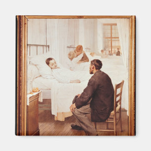 Íman Dia de visita no hospital, 1889