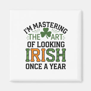 Íman Dia Divertido de São Patrício Orgulho Irlandês Sor