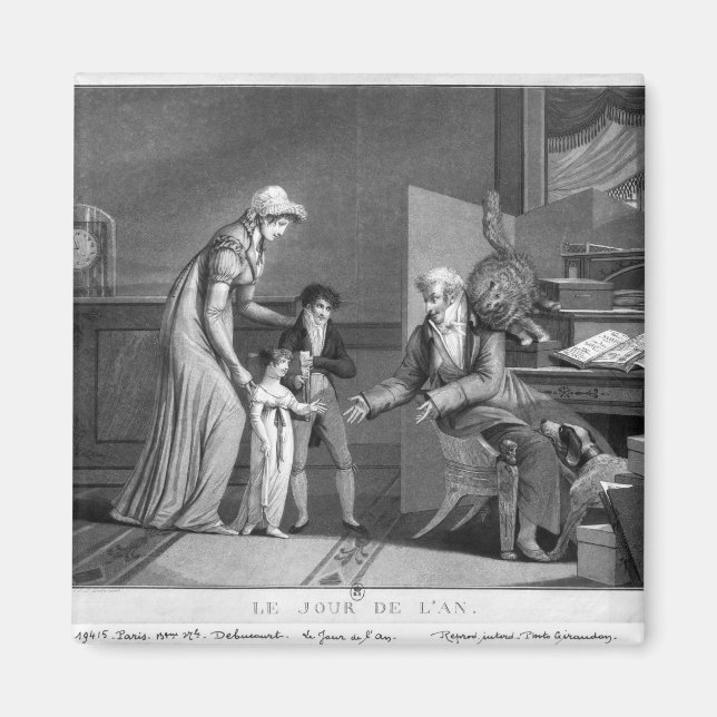 Íman Dia do ano novo, 1807 (Frente)