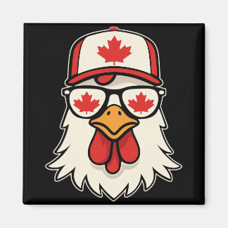 Íman Dia do Canadá Bandeira Canadense Folha de Bordo Fr