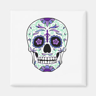 Íman Dia do Crânio do Morto da Día de Muertos