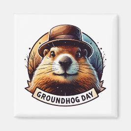 Íman Dia do Groundhog, Groundhog,