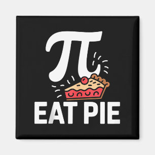 Íman Dia do Pi 14 de Março Matemática Nerd Torta Comida