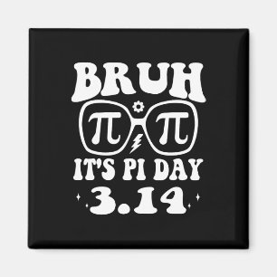 Íman Dia do Pi 3.14 Símbolo do Pi Engraçado Professores