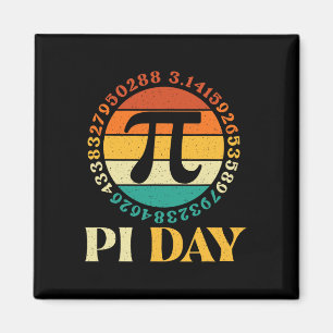 Íman Dia do Pi - Dia do Pi Amante da Matemática Símbolo