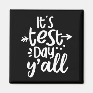 Íman Dia do Teste Yall Engraçado Dia do Teste para Estu