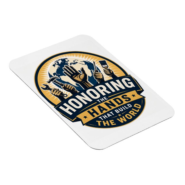 Íman Dia do Trabalho  (Lado Direito)