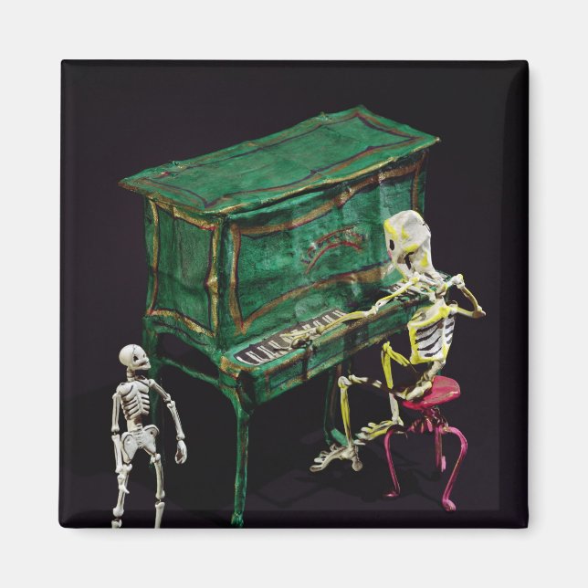 Íman Dia dos Mortos figura como músicos (Frente)