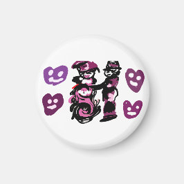 Íman dia dos namorados amor roxo