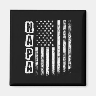 Íman Dia dos Pais de Napa Bandeira Americana 4 De Julho