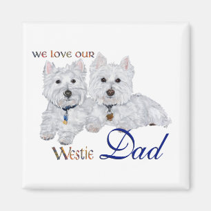 Íman Dia dos Pais Westie