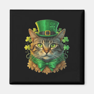 Íman Dia dos Patricões do Cat St Patricks Para Homens M