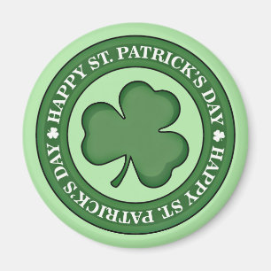 Íman Dia feliz do St. Patricks
