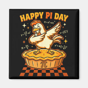 Íman Dia feliz frango panela dia torta amante da matemá