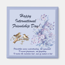 Dia Internacional da Amizade.