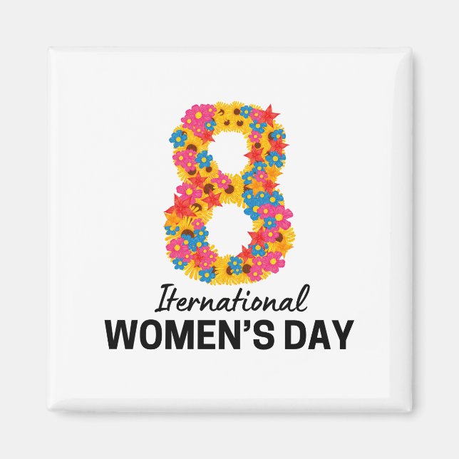 ÍMAN DIA INTERNACIONAL DA MULHER (Frente)