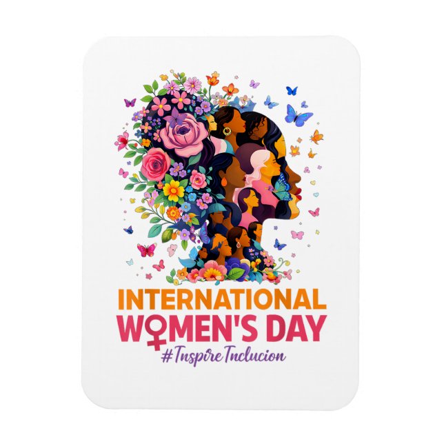 Íman Dia Internacional da Mulher (Vertical)