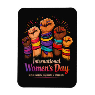 Íman Dia Internacional da Mulher 8 de Março