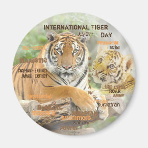 Íman Dia Internacional do Tigre, 29 de julho, Tipografi