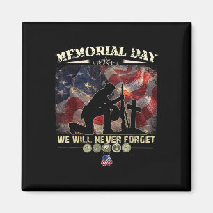 Íman Dia Memorial Nunca Esqueceremos Amantes Veteranos