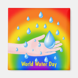 Íman Dia Mundial da Água 22 de março