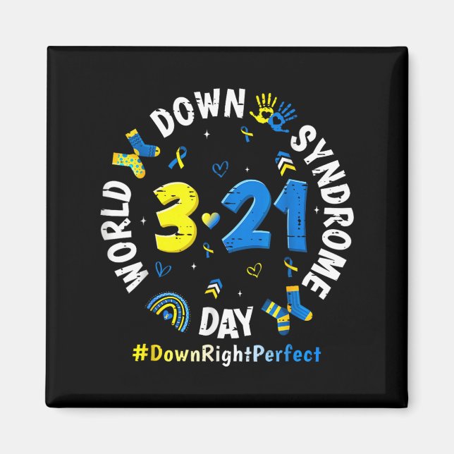 Íman Dia Mundial da Síndrome de Down 3 21 Conscientizaç (Frente)